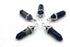 Sodalite Gemstone Pendants, 8x38mm, Free Form Pendant, Sold As 1 Piece.